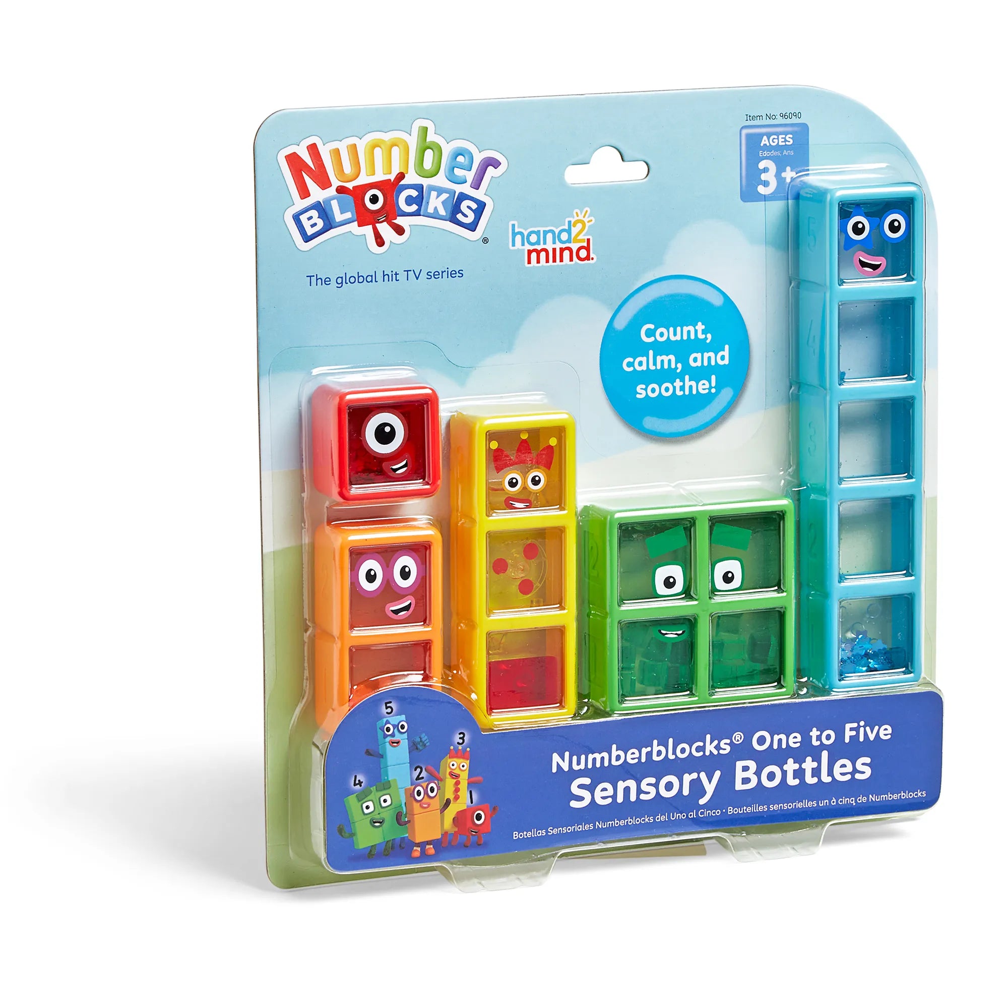 Hand2Mind | Numberblocks® One to Five Sensory Bottles