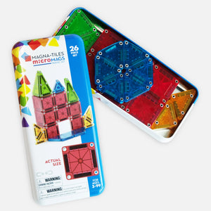 MAGNA-TILES® | microMAGS Travel Set - 26 Piece Set