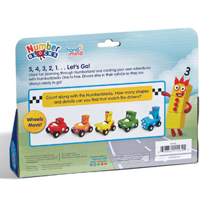 Hand2Mind | Numberblocks Mini Vehicles Set of 5