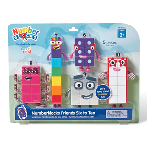 Hand2Mind | Numberblocks Friends Six to Ten Figure Pack