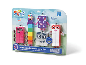 Hand2Mind | Numberblocks Friends Six to Ten Figure Pack