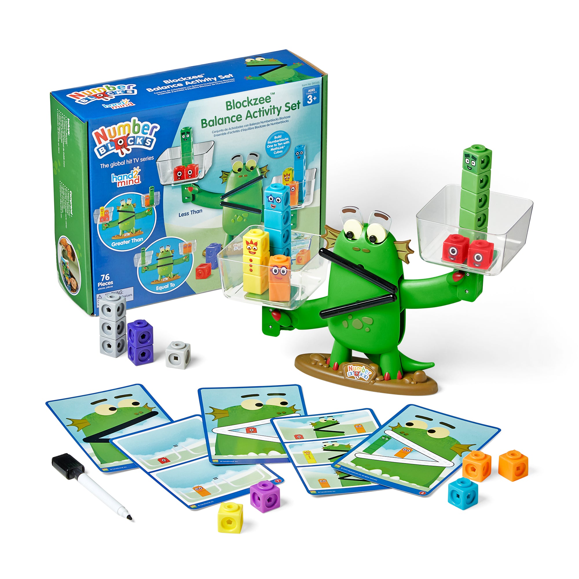 Hand2Mind | Numberblocks® Blockzee™ Balance Activity Set