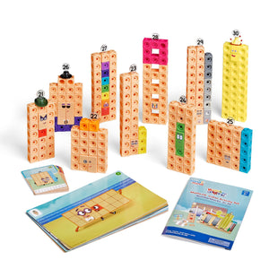 Hand2Mind | Numberblocks® 1-10, 11-20 & 21-30 MathLink® Cubes Activity Sets Bundle