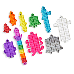 Hand2Mind | Numberblocks® Sensory Bubble Poppers (One to Ten)