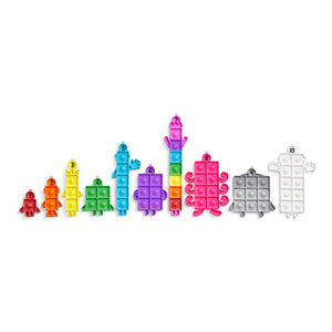 Hand2Mind | Numberblocks® Sensory Bubble Poppers (One to Ten)