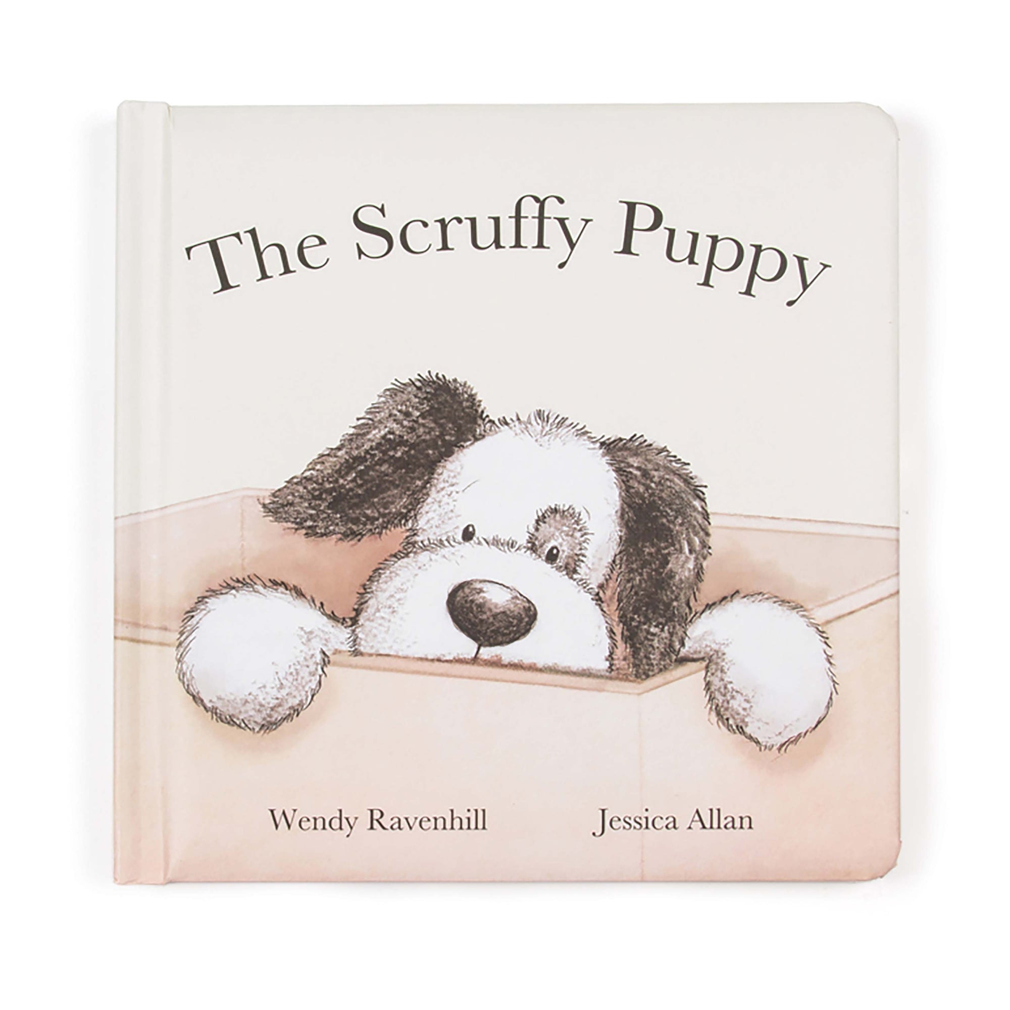 Jellycat | Scruffy Puppy Book & Small Puppy Plush Set