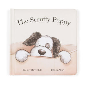 Jellycat | Scruffy Puppy Book & Small Puppy Plush Set