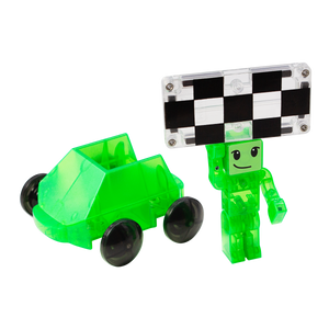 MAGNA-TILES® | Downhill Duo - 40 Piece Magnetic Construction Set