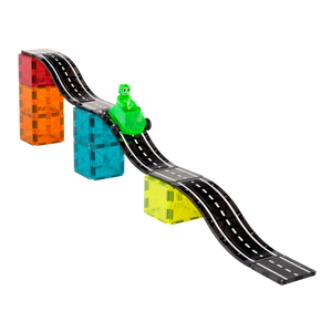 MAGNA-TILES® | Downhill Duo - 40 Piece Magnetic Construction Set