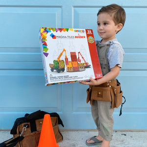 MAGNA-TILES® | Builder - 32 Piece Magnetic Construction Set
