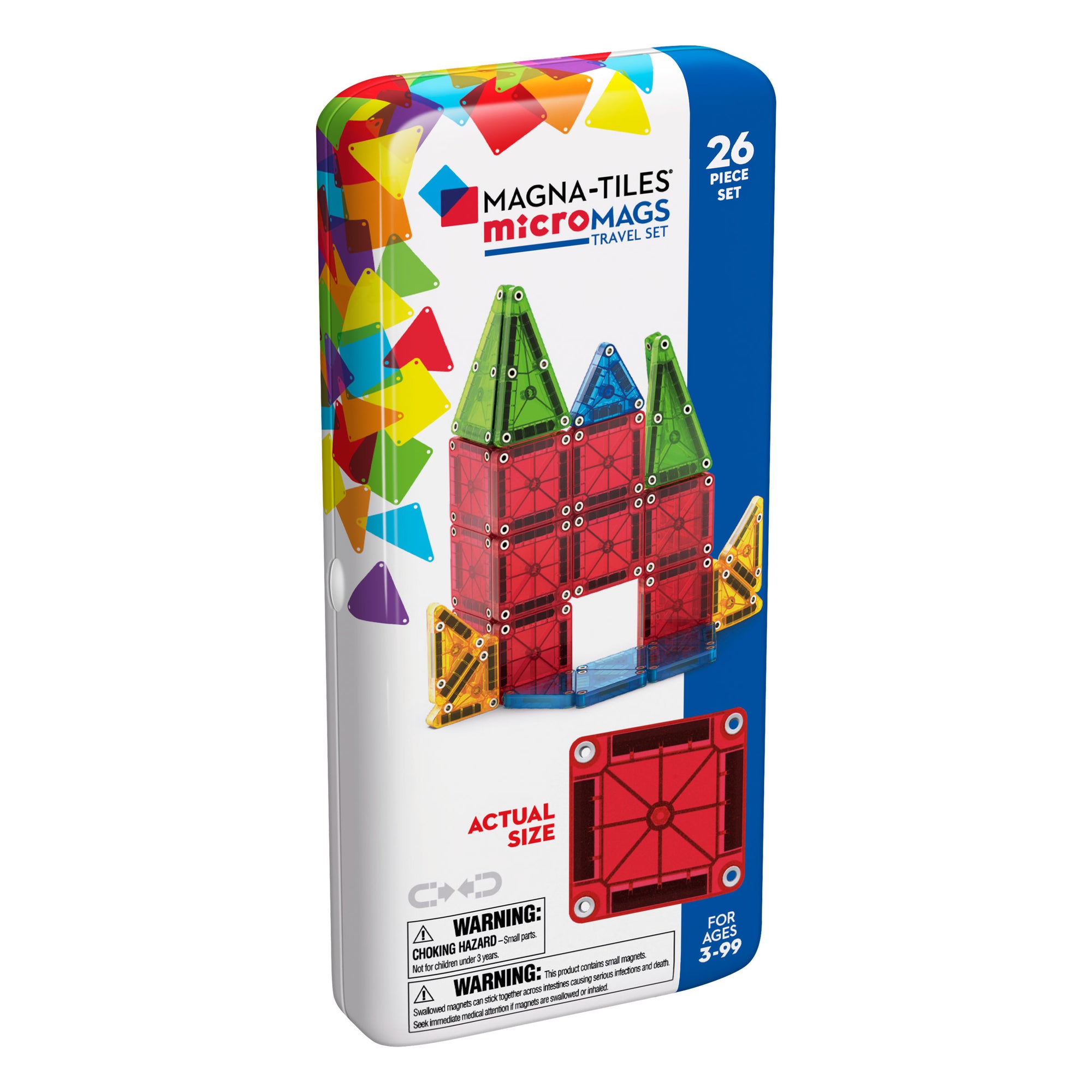MAGNA-TILES® | microMAGS Travel Set - 26 Piece Set
