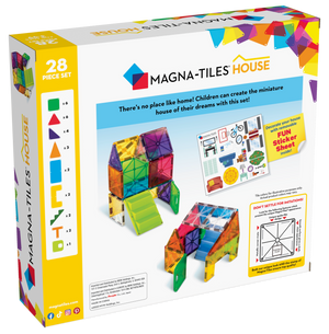 MAGNA-TILES® | House - 28 Piece Magnetic Construction Set