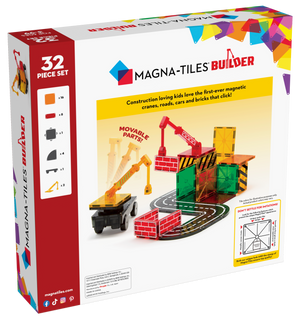 MAGNA-TILES® | Builder - 32 Piece Magnetic Construction Set