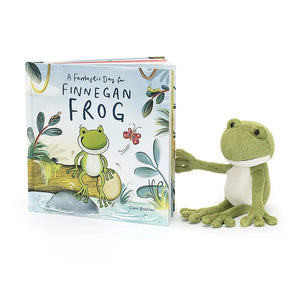Jellycat | A Fantastic Day for Finnegan Frog Book