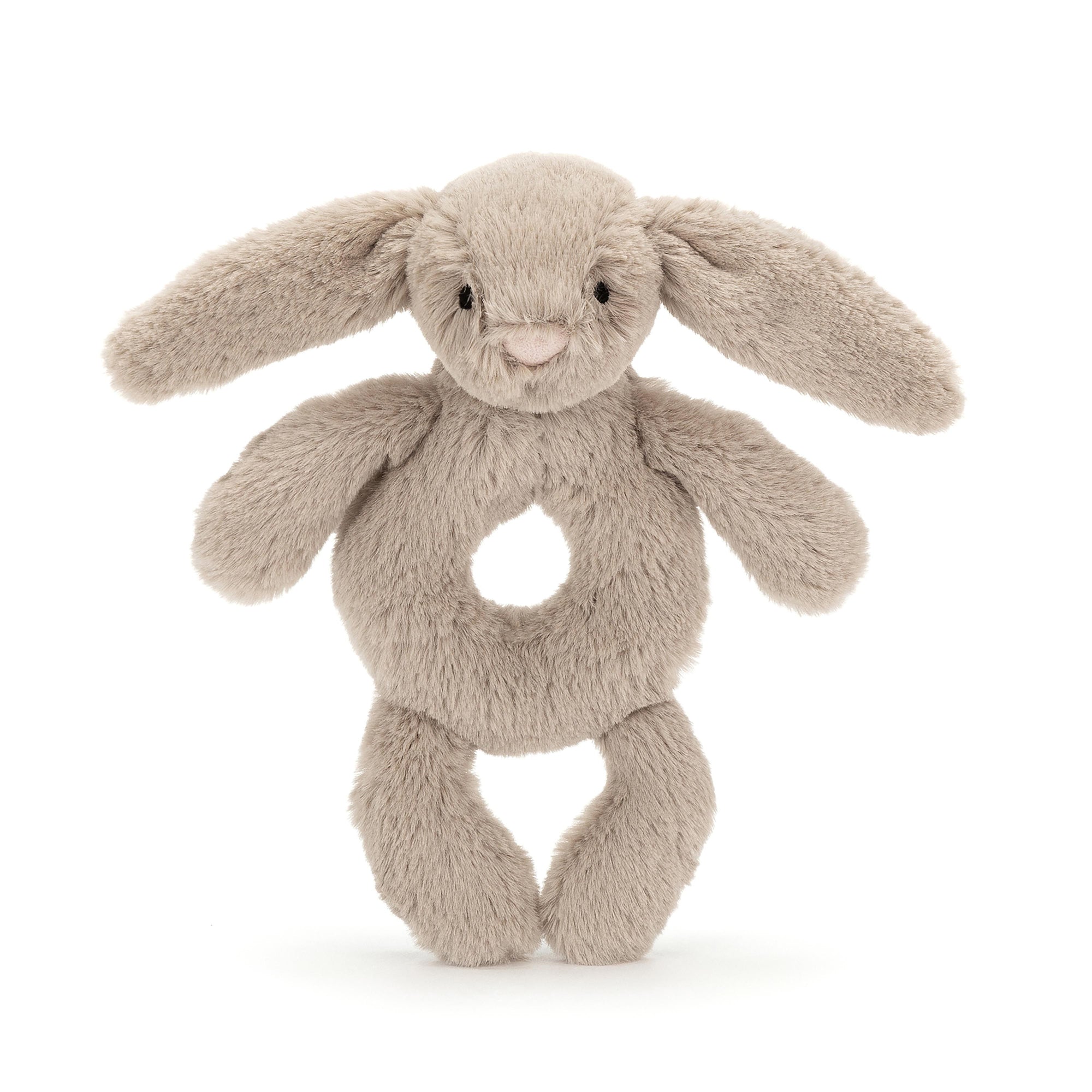 Jellycat | Bashful Beige Bunny Ring Rattle