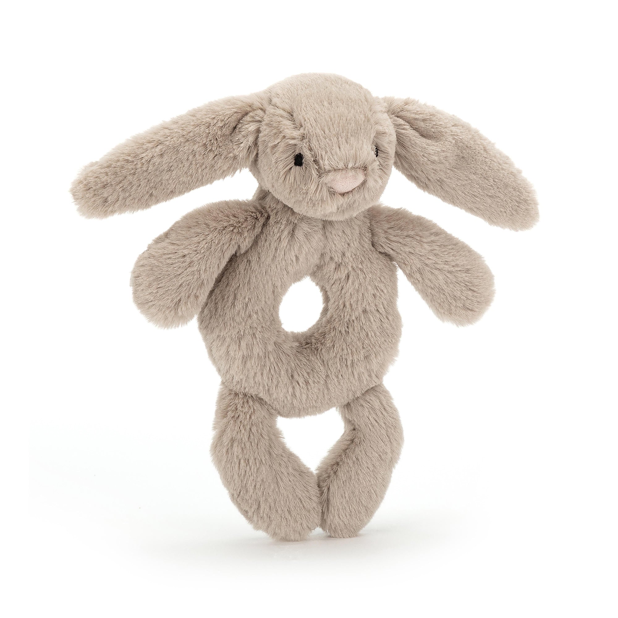 Jellycat | Bashful Beige Bunny Ring Rattle