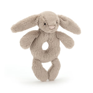 Jellycat | Bashful Beige Bunny Ring Rattle