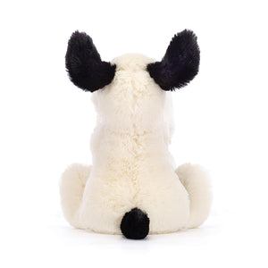 Jellycat | Bashful Black & Cream Puppy Soother