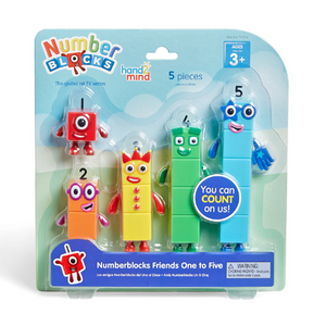 Hand2Mind | Numberblocks Friends One to Five Figure Pack