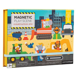 Petit Collage | Magnetic Construction Play Scene