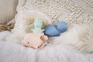Tikiri | Ocean Buddies Marshmallow Set - Natural Rubber Teething Toys
