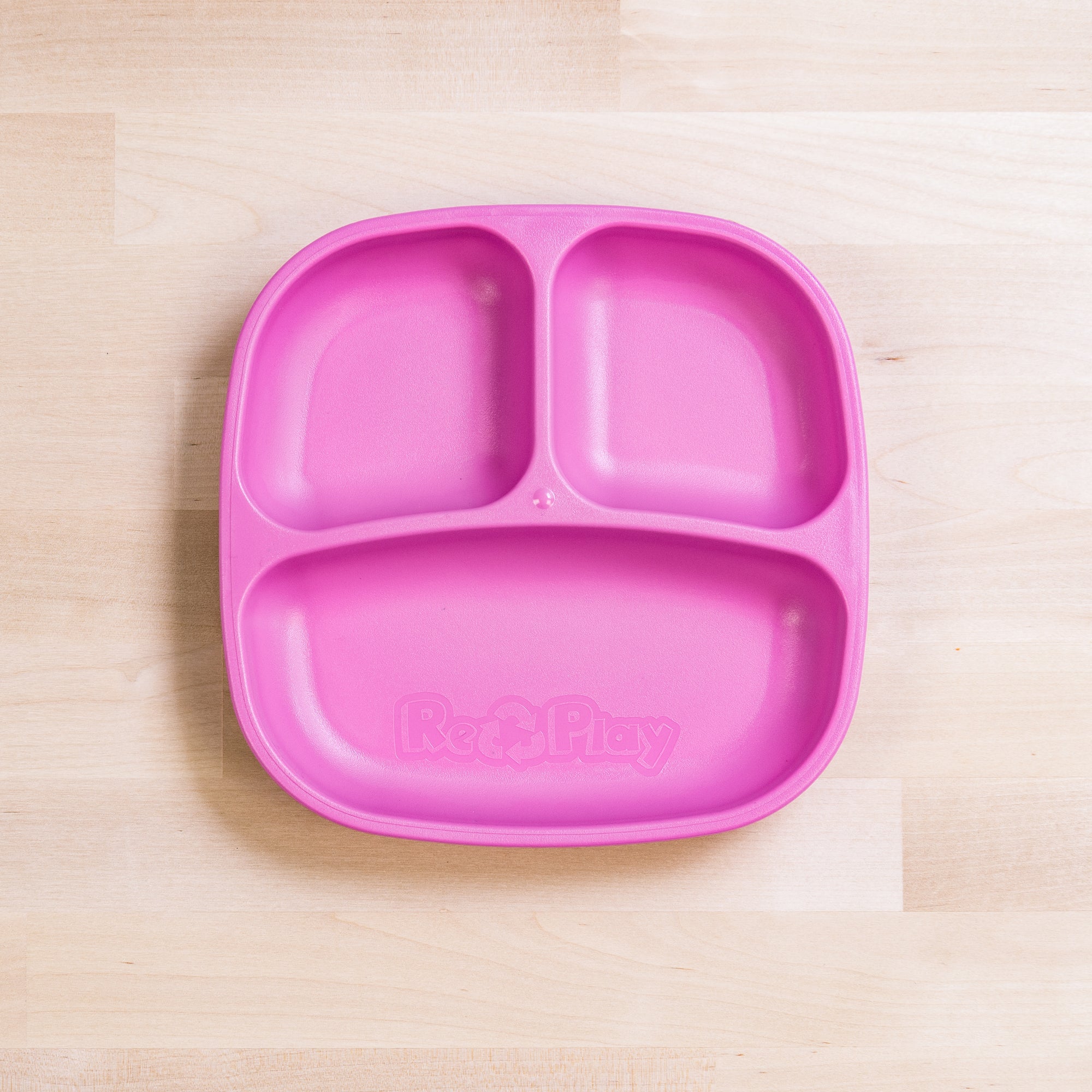 Re-Play | Divided Plate (19cm) - Pink