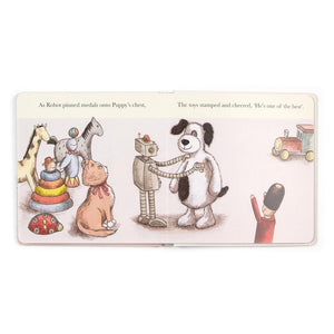 Jellycat | Scruffy Puppy Book & Medium Puppy Plush Set