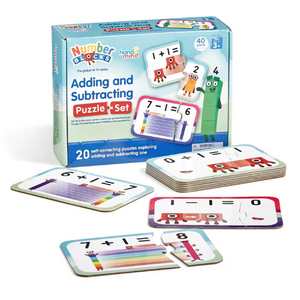 Hand2Mind | Numberblocks Adding and Subtracting Puzzle Set