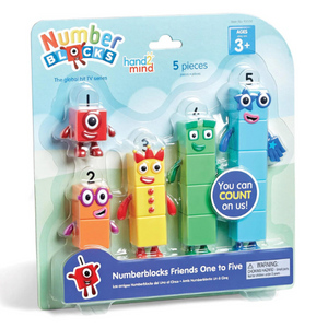 Hand2Mind | Numberblocks Friends One to Five Figure Pack