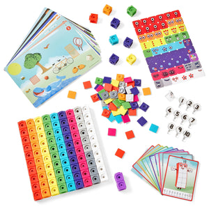 Hand2Mind | Numberblocks 1-10 & 11-20 MathLink® Cubes Activity Sets Bundle