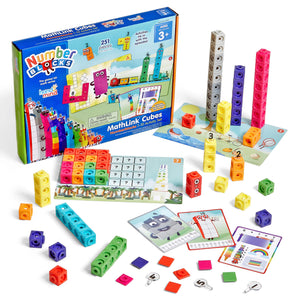 Hand2Mind | Numberblocks 1-10 & 11-20 MathLink® Cubes Activity Sets Bundle