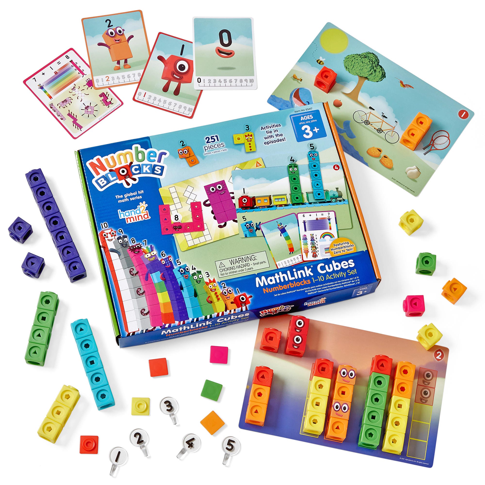 Merchandise/Numberblocks Mathlink Cubes Activity Set, Numberblocks Wiki