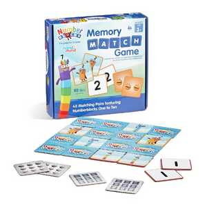 Hand2Mind | Numberblocks Memory Match Game