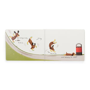 Jellycat | Otto The Loyal Long Dog Book & Otto Sausage Dog Plush Set