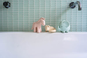 Tikiri | Marshmallow Animal Set - Natural Rubber Teething Toys