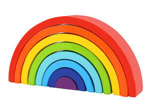 Tooky Toy | Wooden Rainbow Stacker