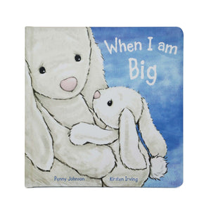 Jellycat | When I Am Big Book & Bashful Cream Bunny (Medium) Set