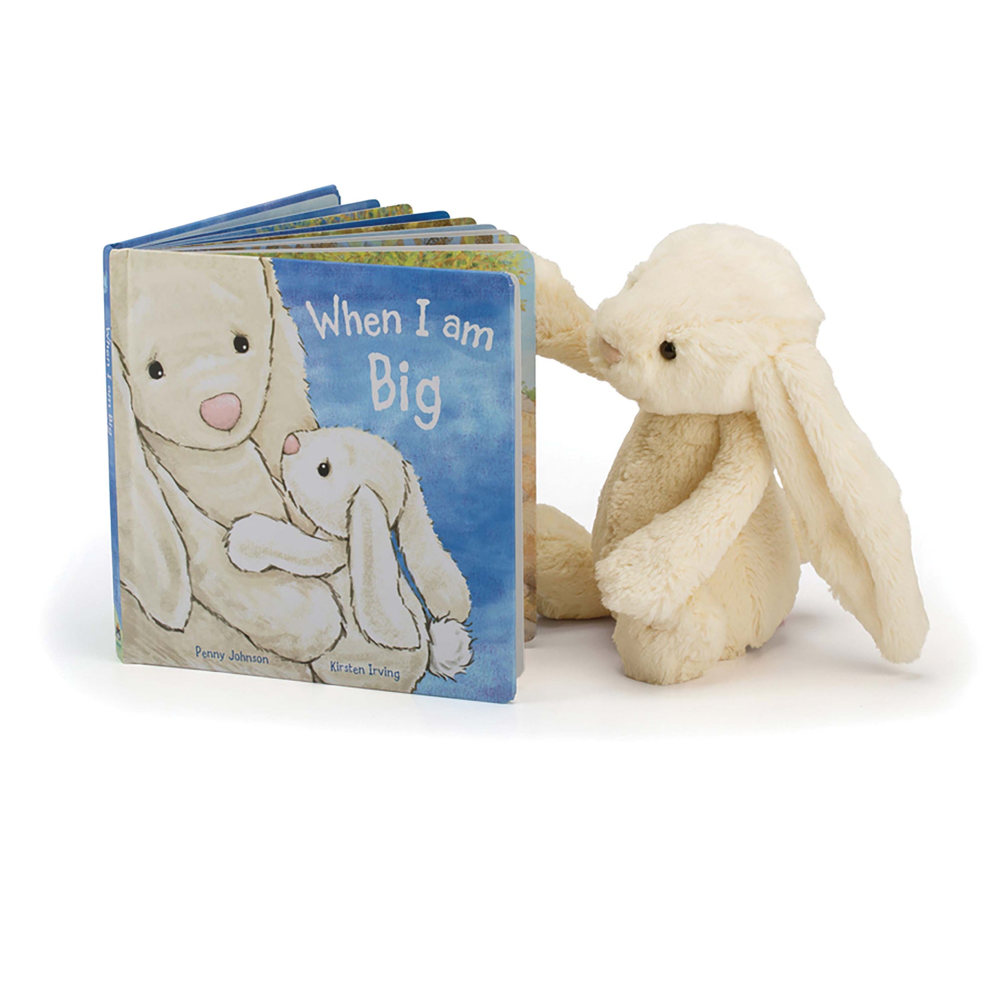 Jellycat | When I Am Big Book & Bashful Cream Bunny (Medium) Set